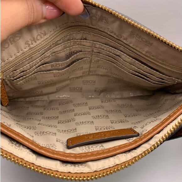 Michael Kors Brown Wristlet - Picture 5 of 11